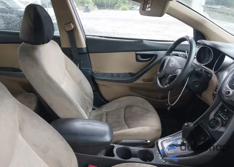 2013 Hyundai Elantra Gls из США, поврежденный, VIN KMHDH4AE3DU597666